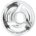 Wheel Vintiques 1019-C-1L 7" Lh Fluted Swept Knock-off Chrome Cap New. Price: $65.62.