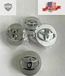 4 Toyota 62MM Silver Wheel Center Caps For Camry Corolla Highlander Avalon Hilux Remanufactured. Price: $23.49.