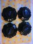 Impact Off Road Black And Blue Wheel Center Cap SD02-SG # F20P424A-6.(4 ) New. Price: $180.00.
