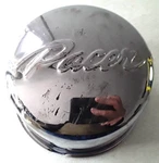 ************* Pacer 4.5" Od Chrome Short Wheel Rim Center Hub Cap Push Thru 84HM Used. Price: $30.00.