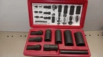 American Tool Co Hubcap & Wheel Lock Removal Kit LTI-4000 Gm Ford Chrysler Used. Price: $49.98.