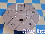 Gazario Wheels # W-584 Custom Chrome Center Cap 45 (qty. 1) Used. Price: $71.98.
