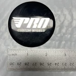 Pro Custom Wheels Emblem Sticker Decal Center Rim Hub Lug Cap Cover 68MM Od Used. Price: $7.99.