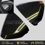 Scopione Carbon Fiber Dashboard End Covers Caps Trim For Lamborghini Aventador New. Price: $650.00.