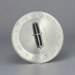 06-11 Lincoln Town Car Mkz Mkx Machined Oem Center Cap P/n 7A13-1A096-CA Overlay Used. Price: $39.00.