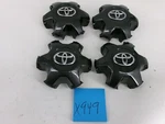Toyota Tacoma Center Hubcaps 4260B-04050 Spoke 16" Wheel Oem 75189 Black Used. Price: $59.95.