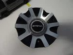 Strada Silver/black Gross Metal Custom Wheel Center Cap # S20, 11512285F-2 Used. Price: $68.39.