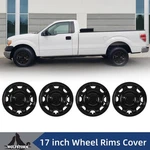 Hubcaps Skins 2010-2026 Ford F-150 Xl Snap-on Steel Wheels Black Lacquer R17 New. Price: $77.31.