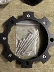 Raceline Wheel Center Cap Satin Black 1" Extender Ring 311164R-FB CPR981-8-BS. Price: $22.00.