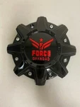 Force Offroad Wheels C-A13 Gloss Black W/ Red Logo 8.5" Diameter Center Cap New. Price: $39.99.