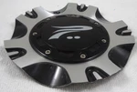 Platinum Wheels Silver / Gloss Black Custom Center Caps Used. Price: $49.95.