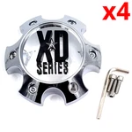 Set Of 4 Kmc Series Chrome Wheel Center Cap 6LUG XD820 Grenade XD836 Fury New. Price: $98.80.