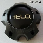 New Black 1079L121HE1SB Helo HE878 Caps Lug 5X4.5 5X120.65 5X127 Only. Price: $88.00.