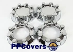 Fit F250 F350 Sd 4X4 Chrome Wheel Center Caps 8 Lug Rim Cover Hubs New. Price: $108.95.