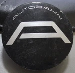 Autobahn Center Hub Cap ( 1 Broken Tab ) Used. Price: $20.00.