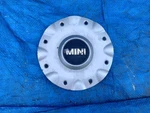One (1) 2002-2009 15" Mini Cooper Silver Center Cap 1512574 6756676 59361 Used. Price: $14.00.
