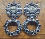 Ford F250 Super Duty Center Caps Chrome Oem HC3C-1A096-KD HC3C-1A096-LD 2-1/2" Used. Price: $220.00.