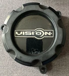 Vision Wheels Black Center C398MB-6-GA C-310-2 Custom Rim Hubcap LG1310-14 Used. Price: $29.95.