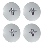 1991-1993 Mustang Pony Wheel 6.75" Silver Center Caps Running Horse Set Of 4 New. Price: $138.95.