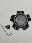 Black Rhino Matte Wheel Center Cap W/screws M-1041 PCD:5X120/127 New. Price: $24.99.