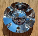 Incubus Custom Wheel Center Cap, Chrome, Part # EMR0716-TRUCK-CAP 03 Repaired Used. Price: $29.95.