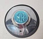 American Racing Ar Vintage Wheel Center 7" Dia. CAP-899943 Polished. New. Price: $35.00.