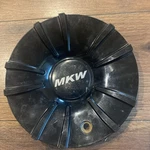 Mkw Black 7" Custom Wheel Center CAPM-575 56772295-F (for 1 Cap) Used. Price: $46.99.