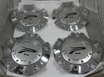Platinum Wheels Chrome Custom Center Caps Set 4 # 89-9122C / C531901 Used. Price: $149.95.