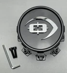 Vision Gloss Black Wheel Center Cap W/screws C421GB-8L New. Price: $39.99.