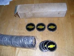 Gm Nos Chevy Truck Lug 15" Rally Wheel Center Cap Inserts (4) X 8 7 New. Price: $50.00.