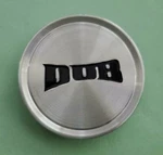 Dub Wheels Silver Machined Custom Center Cap #1004-02-06R Used. Price: $34.99.
