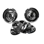 1968-1982 C3 Corvette Rally Wheel Center Caps Set 4 Chrome 3925801 New. Price: $309.95.