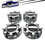 Set Of 4 Chrome Center Hub Caps 2017-25 Ford F250 F350 (w/ Aluminum Wheels) New. Price: $234.99.