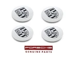 Porsche 911 996 Boxster Wheel Hub Caps Black On Silver 993361303119A1 New. Price: $239.00.