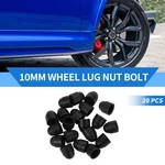 20PCS Plastic 10MM Exterior Wheel Lug Nut Bolt Black New. Price: $14.09.