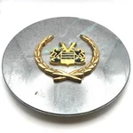 Vogue Cadillac Wheel Center Hub Cap Chrome Gold Logo 6" Diameter Snap In 10444 Used. Price: $18.99.