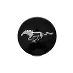 Ford Racing Wheel Center Cap Black With Chrome Running Pony Logo Mustang 15-26 New. Price: $33.99.