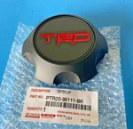 Oem Toyota Trd Black Center Cap With Logo PTR20-35111-BK New. Price: $19.99.