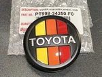 Genuine Toyota Tundra Trd Rally Package Center Cap PT998-34250-F0 New. Price: $28.60.