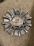 Cavallo S243L176 Custom Alloy New Wheel Bolt On Chrome Center Cap #2D-3 Used. Price: $46.99.