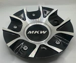 MKC-F124B Mkw Black & Chrome Wheel Center Cap Used. Price: $49.45.