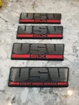 Gmc Chevy Usv Utility Sport Vehicle Emblem Slx Lot Oem 15594427A U.s.v Chevrolet Used. Price: $19.99.