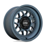 (set 4) Kmc KM725 Terra 17X8.5 6X135 0MM Metallic Blue Wheels New. Price: $1376.00.