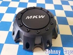 Mkw Wheels # C-M86-8X165.1/170-C. New Matte Black Center Cap 83 (qty. 1). Price: $99.43.