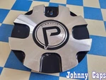 Pinnacle Wheels # N10331L160-AL. Blk & Silv Metal Center Cap 72 (qty. 1) Used. Price: $54.72.