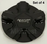 4 Gloss Black American Racing Wheel Rim Snap Center Caps AR921CAPB-GB New. Price: $96.00.