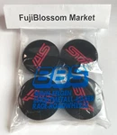Bbs Oem Subaru Sti Logo Genuine Wheel Center Cap 4 Pcs Discontinued Product. Price: $207.14.