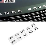 Car Emblem Front Hood Trunk Badge Gloss Silver For Range Rover Abs Style 2PC Usa New. Price: $20.80.