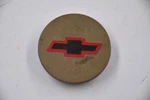 Chevrolet Silver W/ Black & Red Bowtie Wheel Center Cap Hub 14079987 2" Used. Price: $10.00.