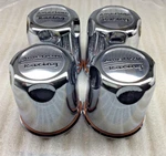 (4) American Racing 3.27" Dia Push Thru Plastic Chrome Center Caps 1327000000 Used. Price: $59.97.